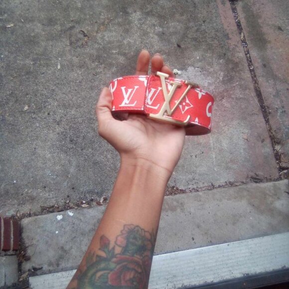 Louis Vuitton x Supreme Belt - Picture 1 of 2